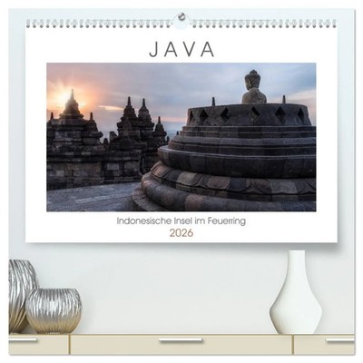 Java, Indonesische Insel im Feuerring (hochwertiger Premium Wandkalender 2026...