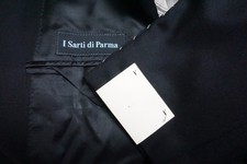 Caruso Solid Black S120s Wool 2 Pc Suit Jacket Pants 42R BRAND NEW