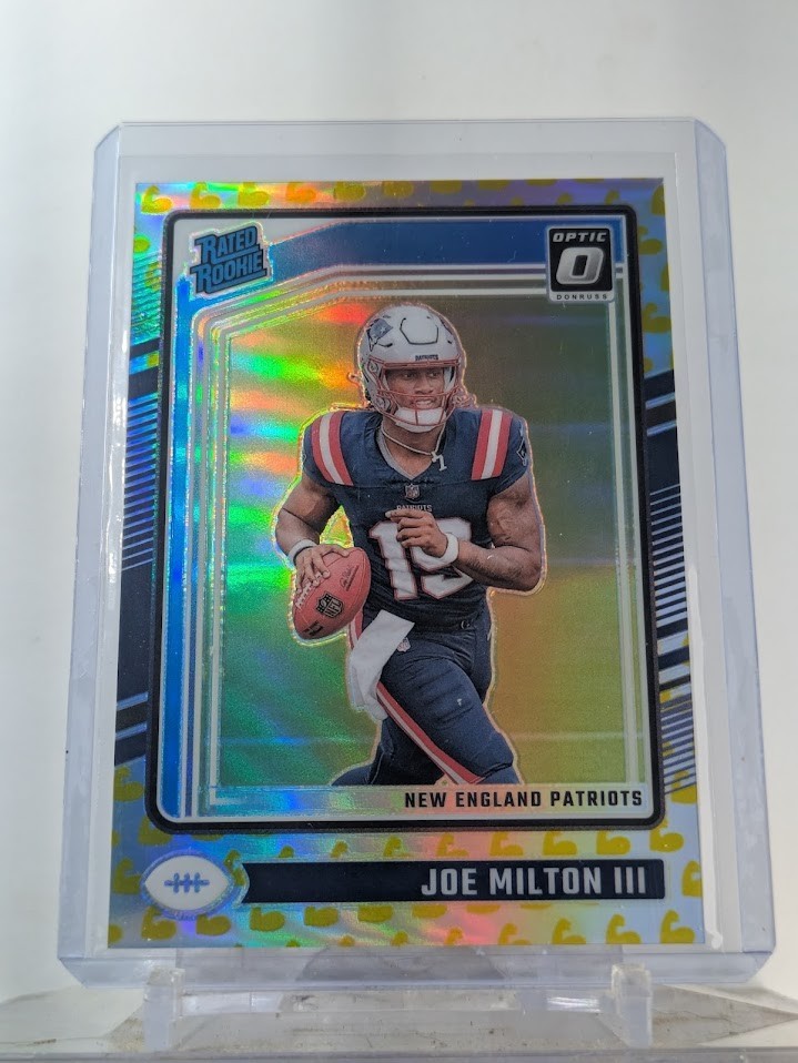 2024 Panini Donruss Optic - Rated Rookie Joe Milton III #255 Flex Prizm /149
