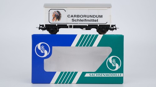 Sachsenmodelle H0 18784 Güterwagen "Carborundum Schleifmittelwerk" | Zustand: Gebraucht