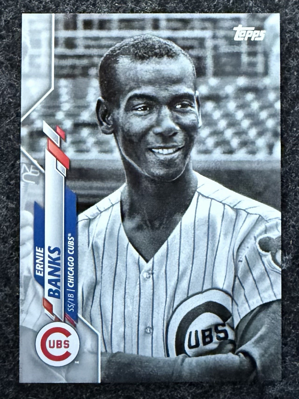 2020 Topps Update SSP Photo Variation Ernie Banks #U-158 Cubs  **FREE SHIPPING**