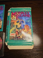 Secret of Monkey Island (Sega CD) CIB Complete in "Cardboard Box" w Manual