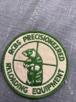 RCBS Precisioneered Reloading Equipment Bear Hunting Scope Patch