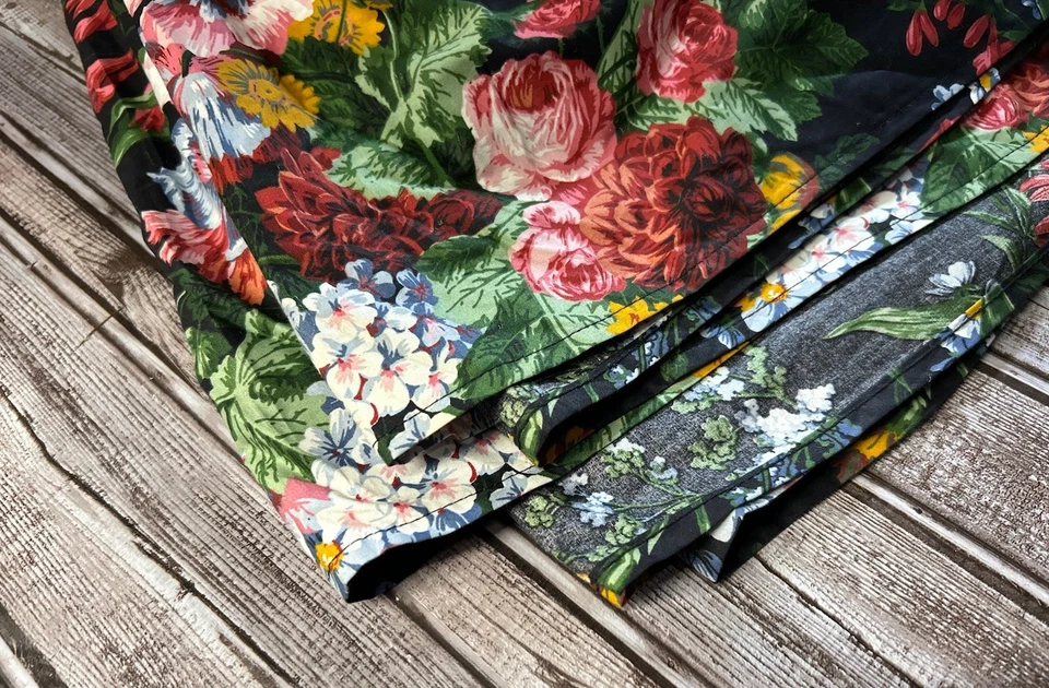 Vtg Ralph Lauren Cosette Isadora CAL KING Size Dust Ruffle / Bed Skirt Cotton - Image 2 of 4