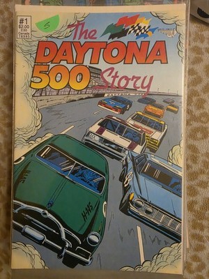 Vortex Comics NASCAR Adventures 1-8 Daytona 500 Racing Comic Book Lot Color