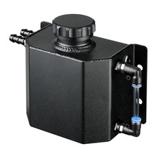 Coolant Overflow Tank Aluminum Radiator Tank Reservoir Expansion Tank Univers...