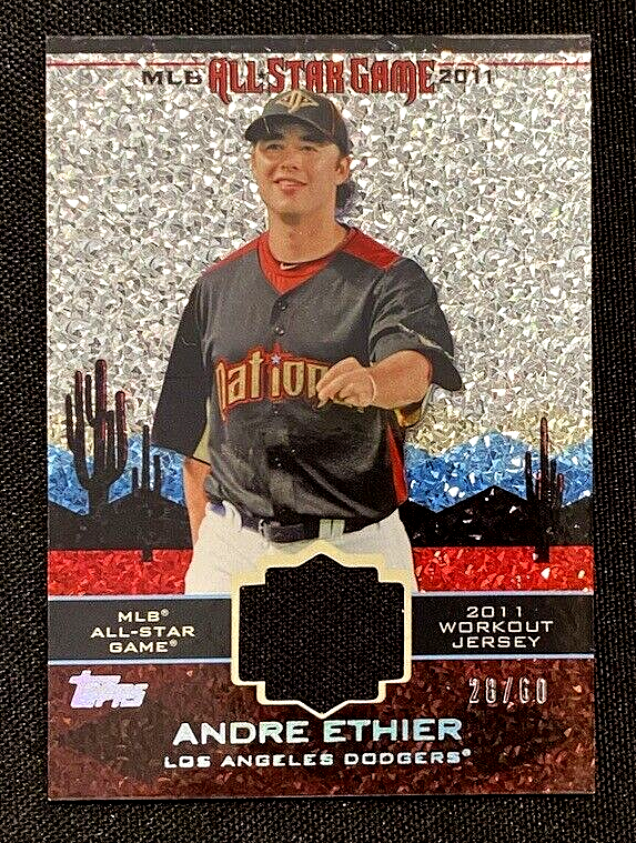 2011 MLB All-Star Game Andre Ethier Event-Worn Workout JERSEY 28