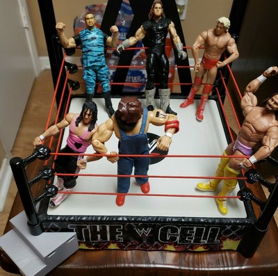 wwe hell in a cell playset