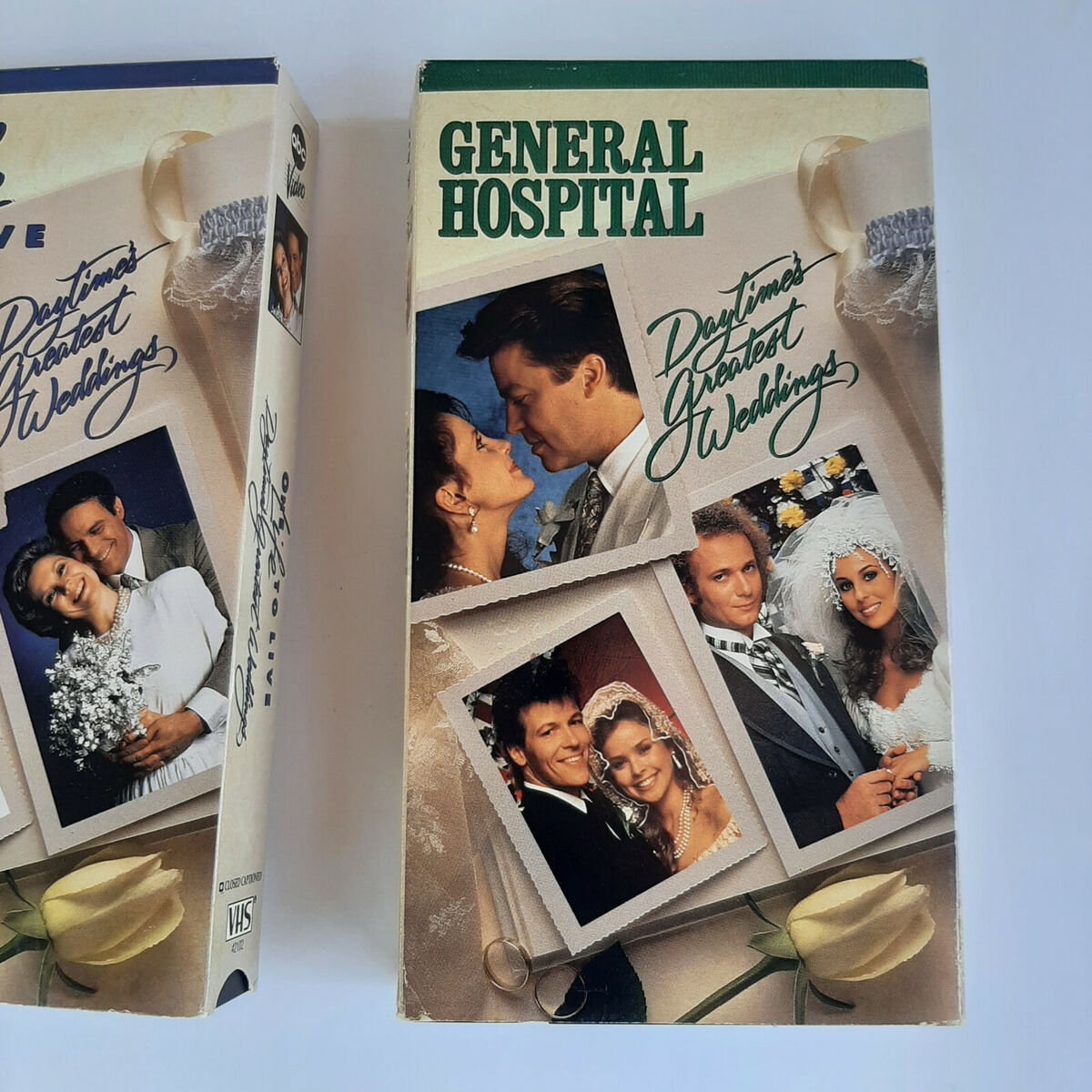 VHS ABC soap operas Daytime's Greatest Weddings - 3 video