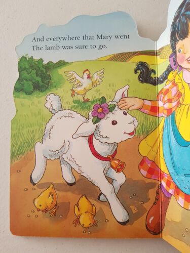 Board Book - Mary Had A Little Lamb 1997 Carolyn Bracken Creative Child Press - Picture 7 of 14