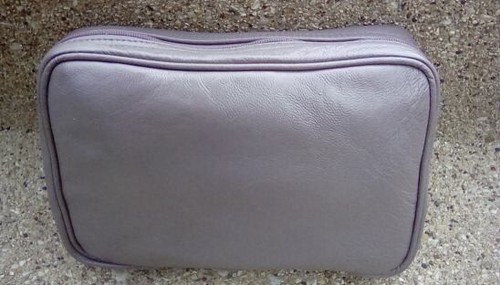 REISE KOSMETIKTASCHE KULTURBEUTEL REISSVERSCHLUSSBEUTEL MULTIFUNKTION DAMEN MAKE-UP LEDER ETUI