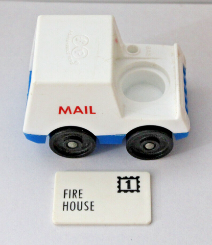 Fisher Price Little People Village cabina telefonica polizia auto vigili del fuoco lettera - Foto 2 di 5