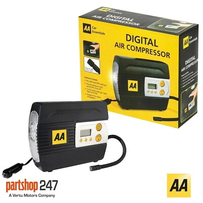 AA 12v Digital Car Tyre Inflator / Air Compressor With Gauge - AA5502