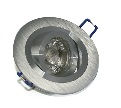 LED Kamilux Qualität Einbaustrahler Rundi + 5W Power LED & GU10, 230V # IP20 