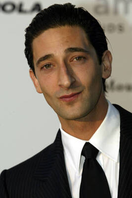 Adrien Brody at American Foundation for AIDS Research dinner aucti- Old Photo