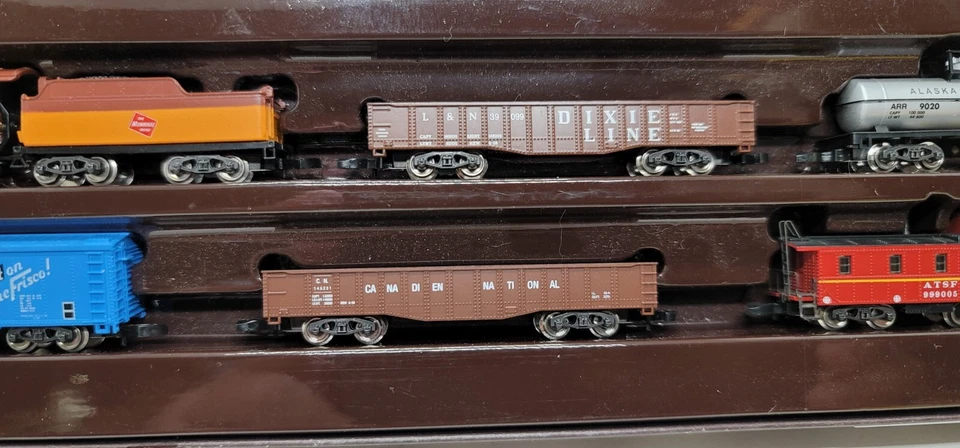 Z Marklin 8139 MILW Rd **Customized** American Freight Set (Tested) - Image 3 of 4