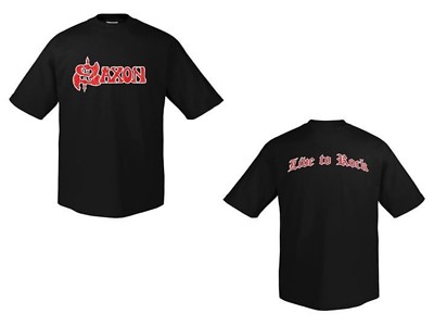 SAXON - Live To Rock - Big Shirt Plus Size XXXL 3-XL Oversize Übergröße 