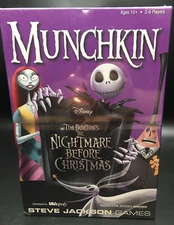 Munchkin: Tim Burton's The Nightmare Before Christmas New Sealed Steve Jackson