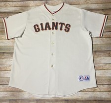 Marquis Grissom San Francisco Giants Jersey 2XL XXL Vintage Rare 2003 Majestic