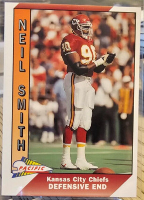 1991 Pacific Neil Smith #220 Chiefs