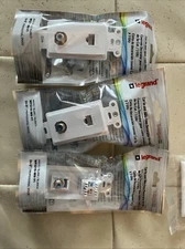 Legrand 2-Port F-Connector RJ45  Cat 5e Wall Plate, White. WP3215-WH-V1