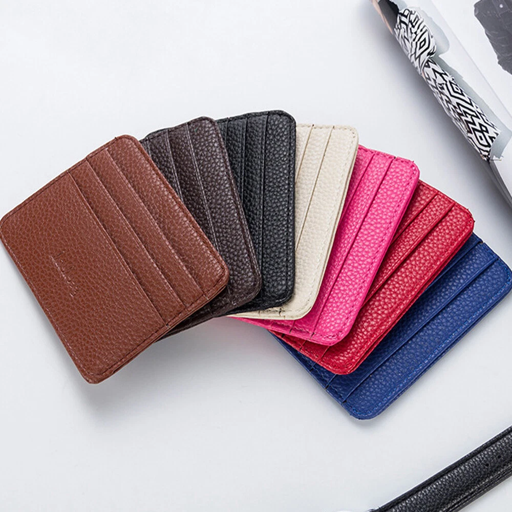 slim credit card wallet womens