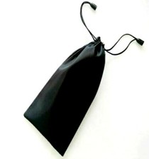 Soft Black Pouch Bag Cover For Glasses Sunglasses Mobile Spectacles Clean Cloth