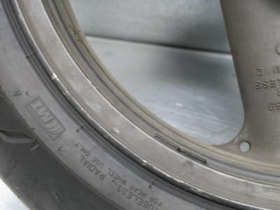 Kawasaki ZX-7R ZX7R ZX750R 02 01 00 OEM Rear Wheel + CUSH DRIVE