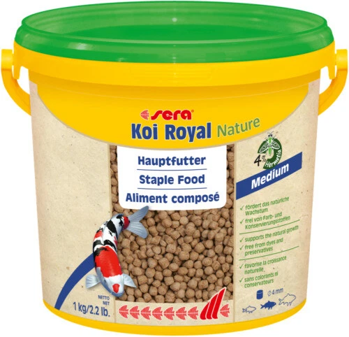 Comida pellets sera para peces