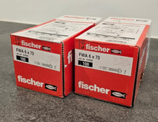2 X Fischer Bolt Anchor FWA 6 X 70mm 45598 Pack of 100