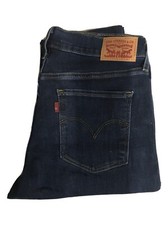 New Levis 311 Women's Mid Rise Shaping Skinny Jeans Dark Blue 29x30