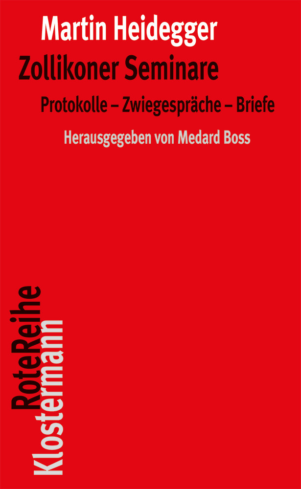 Thumbnail - Martin Heidegger; Medard Boss / Zollikoner Seminare