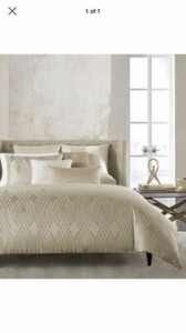 Hotel Collection Dimensions Champagne King Duvet Cover For Sale