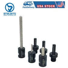 Diamond Mortar Raking Bit Milling Finger For Brick Stone Tile Removal w Adapter