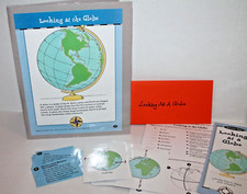 Evan-Moor Geography Folder Center "Looking at the Globe" Activity Grades 4-5