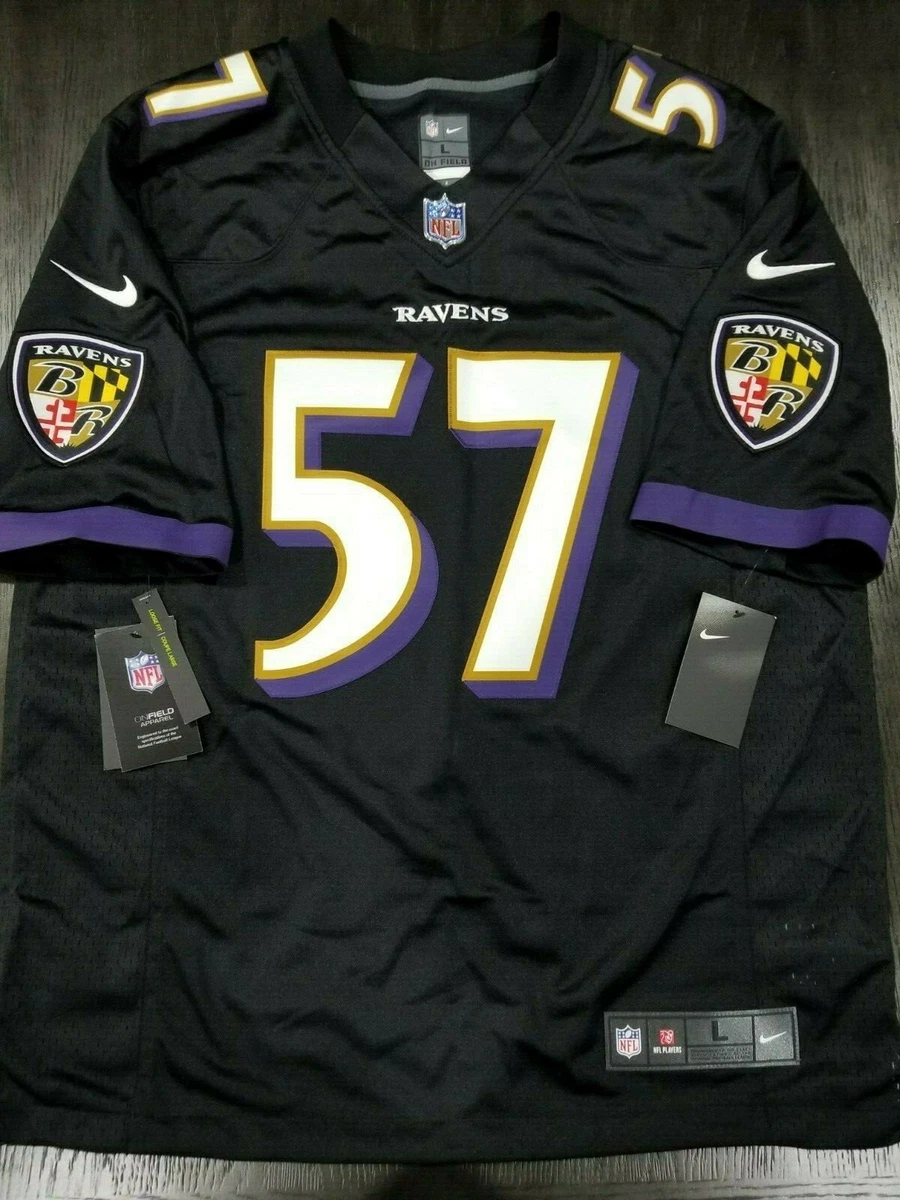 Nike Baltimore Ravens No57 C.J. Mosley Black Alternate Youth Stitched NFL Vapor Untouchable Limited Jersey