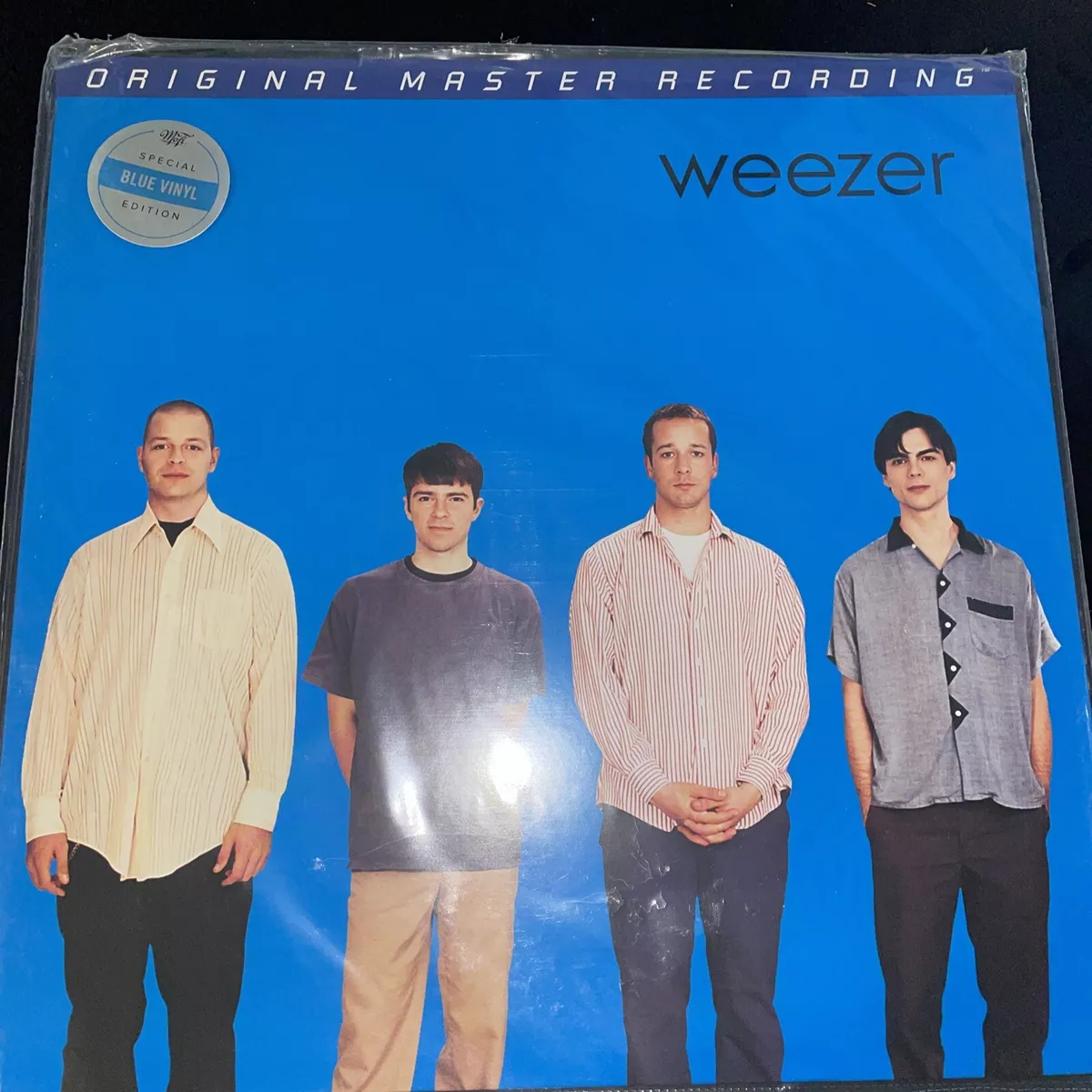 WEEZER Blue Album 180-gram BLUE COLOR VINYL LP Sealed MOFI Numbered