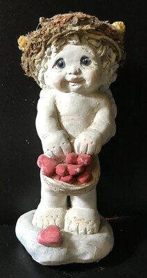 Dreamsicles DC194  Love Me Do  Kristen  94 Hand Painted Plaster Figurine 4.5 H