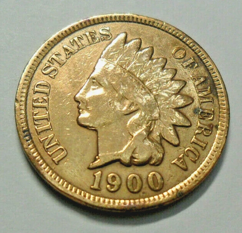 1900 P Indian Head Cent / Penny  CULL  **FREE SHIPPING**