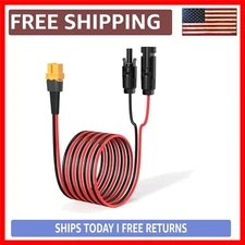 12AWG 25FT Solar Connector Cable - Easy Use for Portable Power Solutions