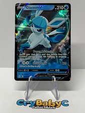 pokemon prismatic evolutions rarest cards Pokemon Card SWSH Black Star Promos SWSH196 Glaceon V – Brokenvase Games