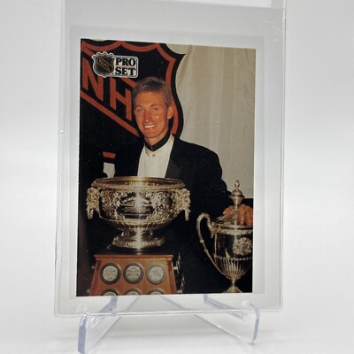#ad #ad 1991 92 Pro Set Wayne Gretzky Hockey Card #324 Mint FREE SHIPPING $1.25