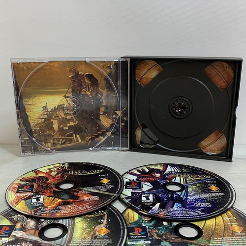 The Legend of Dragoon (Sony PlayStation 1, 2000) Black Label PS1 - No Manual - Picture 5 of 10