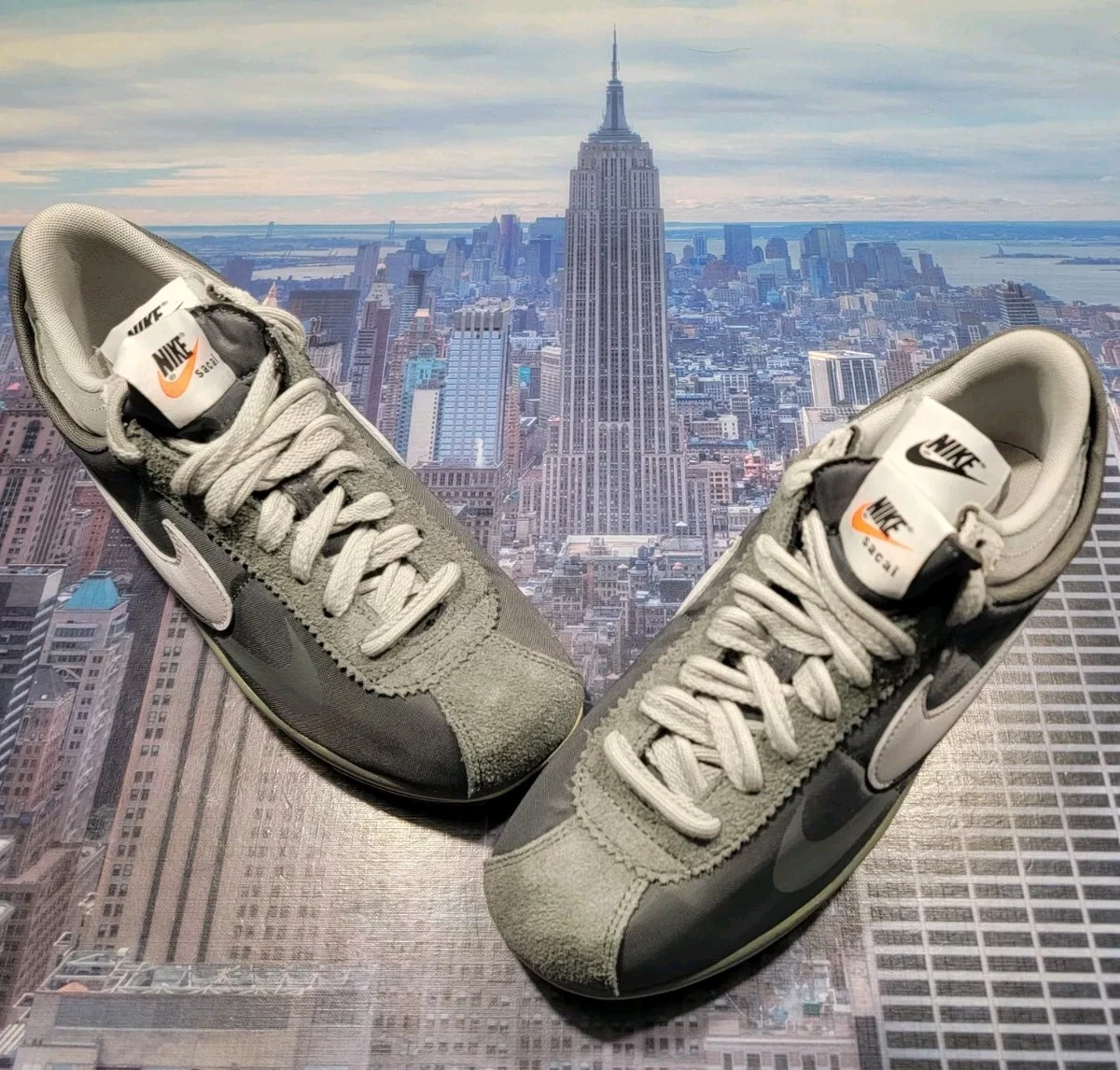 Nike sacai x Zoom Cortez SP Iron Grey for Sale | Authenticity