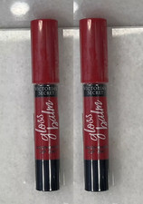 2 Victoria's Secret Gloss Balm Nourishing Lip Tint - Kissed - 0.08 oz Sealed