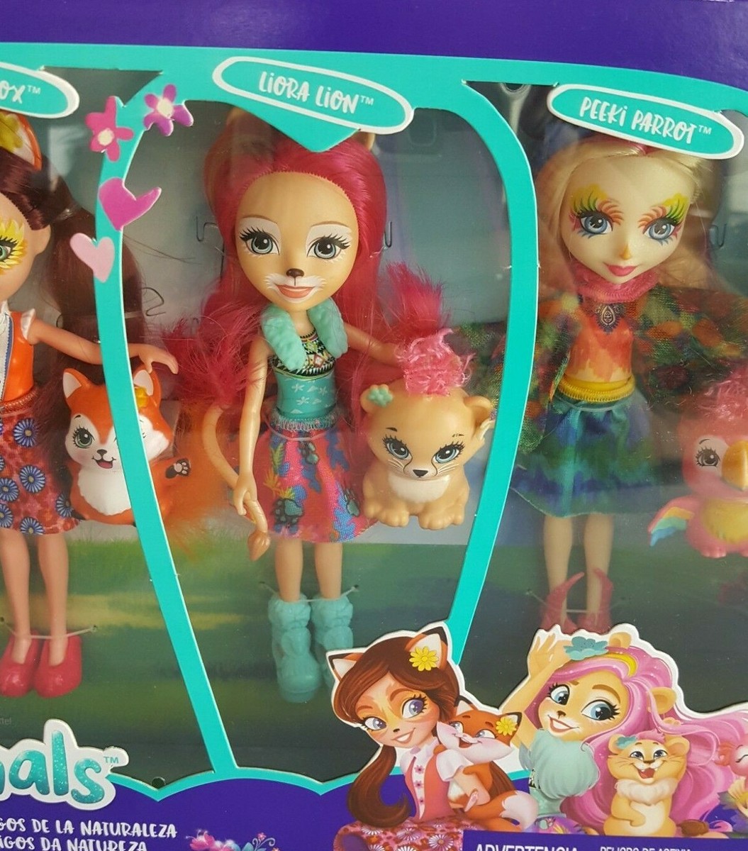 Enchantimals Natural Friends Collection Doll Set 6pc for sale