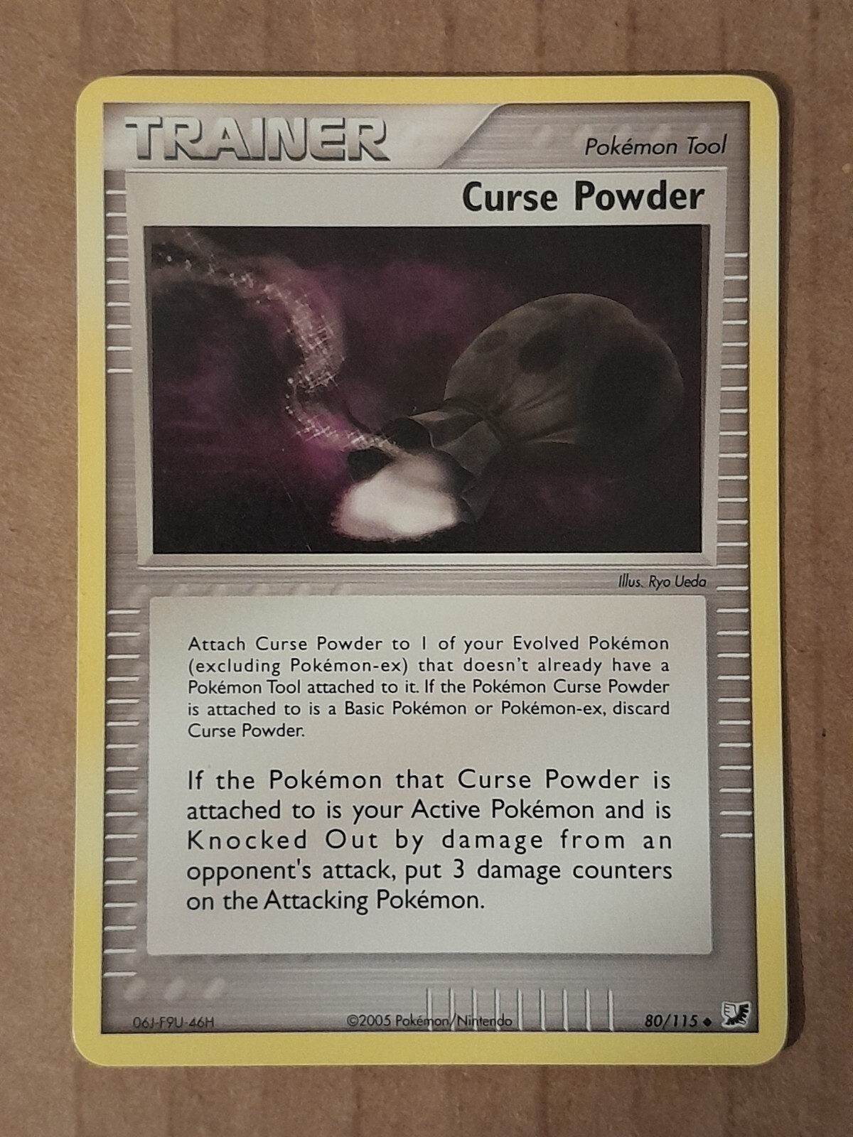 Pokemon Curse Powder 80/115 ex Unseen Forces NM-MT See Pictures