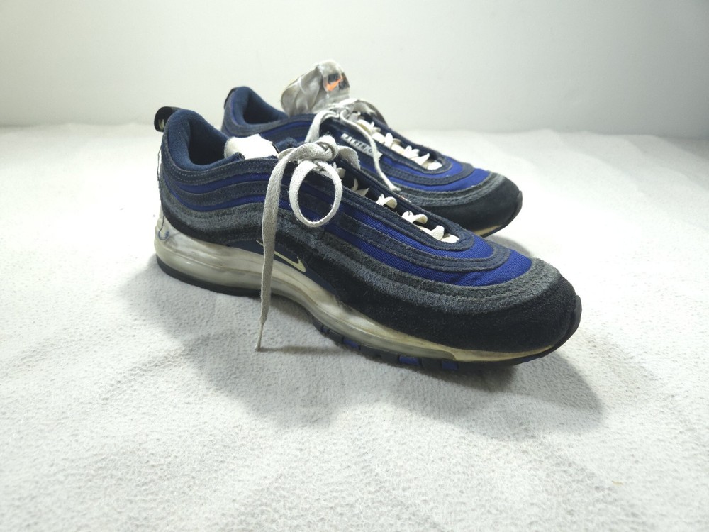Nike Air Max 97 SE Mens Running Shoes in Club Blue Black Royal - Size 13