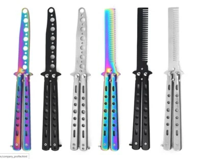 BUTTERFLY Balisong Trainings Messer Trainer -LEGAL-Striker stumpfes Übungsmesser