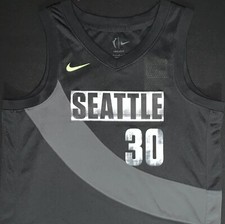 NWT Nike Breanna Stewart Seattle Storm #30 Black WNBA Rebel Jersey 40 Small